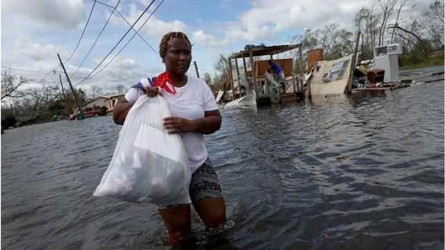 Hurricane Ida caused a major disaster in the US state of Louisiana.