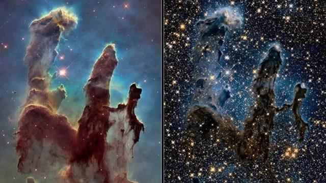 viewed by the Hubble Telescope 