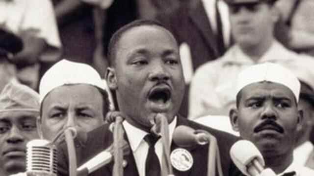 Martin Luther King: Symbolic name of the anti-racist movement in the USA, who said 'I have a dream'