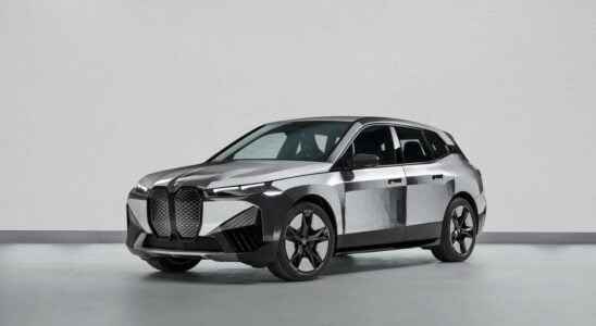 BMW iX Flow the incredible E Ink body that changes