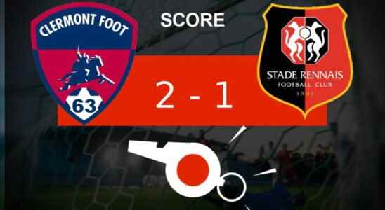 Clermont Rennes victory for Clermont Foot 2 1 what to