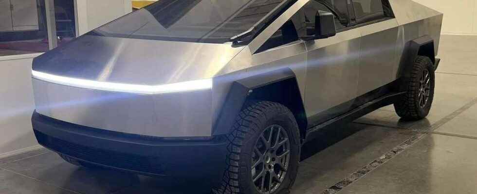 Cybertruck new images and surprises for Teslas electric pickup