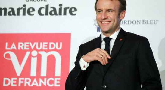 Emmanuel Macron named personality of the year by the wine