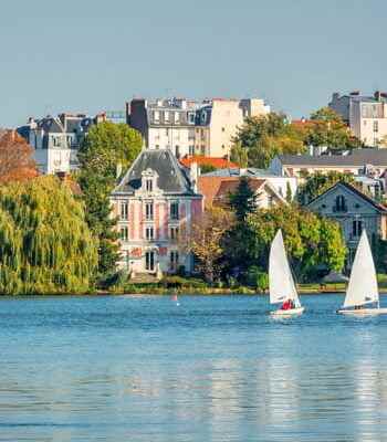 Enghien les Bains like the impression of being by the sea