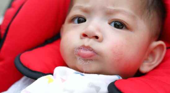 For babies the exchange of saliva is essential in their