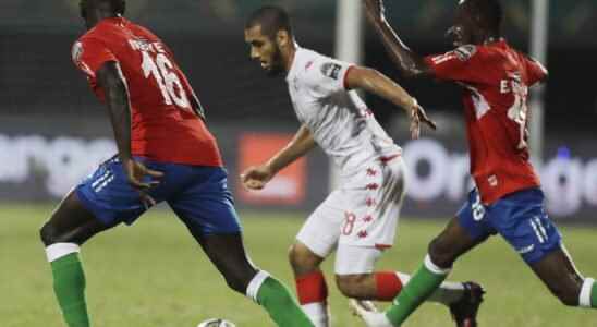 Gambia Tunisia the Tunisians beaten will face Nigeria in