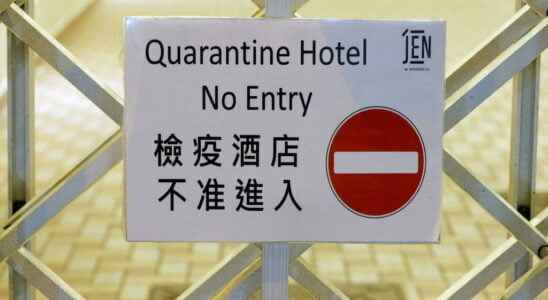 Hong Kong dignitaries sent to quarantine after party