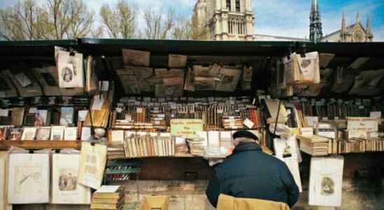 In Paris the booksellers on the banks of the Seine
