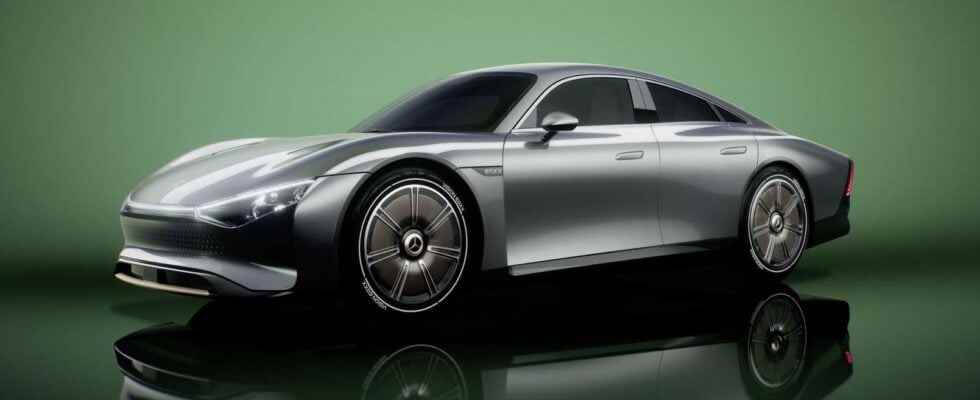 Mercedes Vision EQXX the electric sedan that promises more than