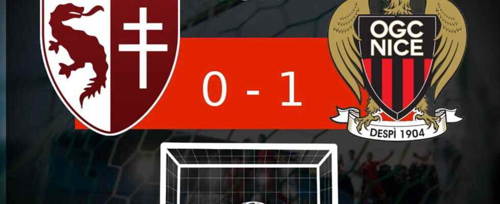 Metz Nice towards a victory for OGC Nice the