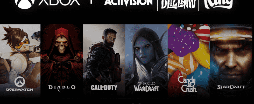 Microsoft what future for Activision Blizzard games after the takeover