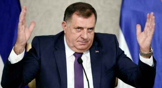 Milorad Dodik secessionist leader of the Republika Srpska