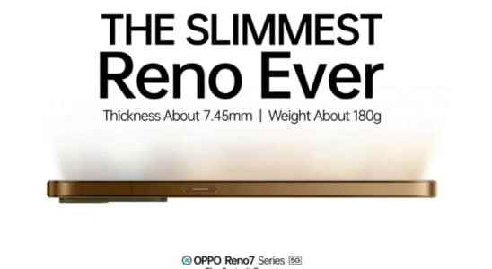 Oppo Reno 7 Pro Will Dazzle With Its Thin Screen