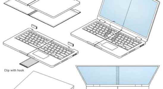 Samsung Received Folding Computer Patent
