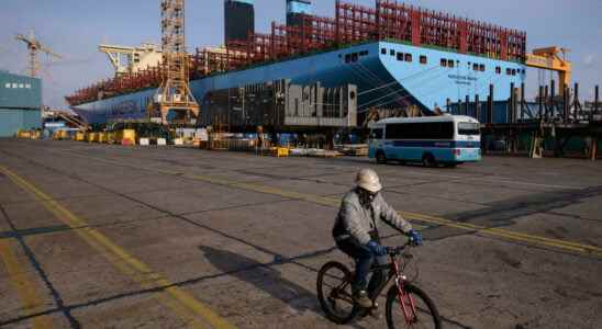The merger of Daewoo and Hyundai shipyards blocked by the