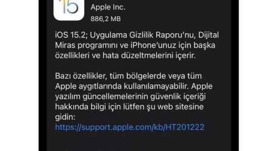 There is no turning back now iOS 152 warning to