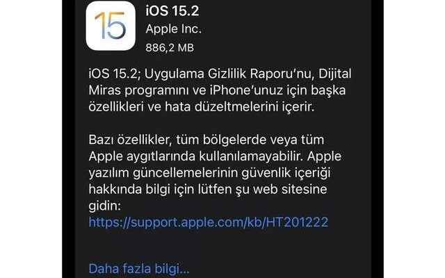 There is no turning back now iOS 152 warning to