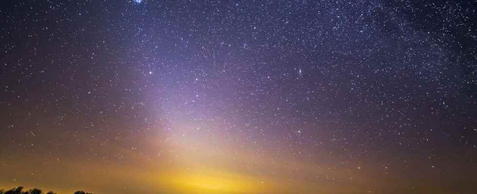 Three other worlds where it is possible to observe zodiacal