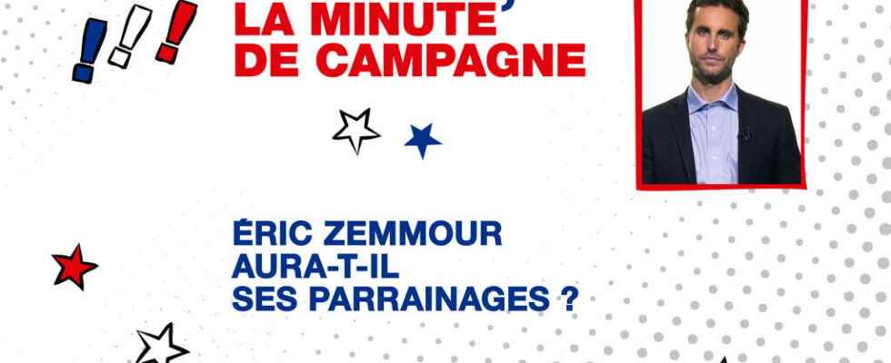 Will Eric Zemmour have his sponsorships