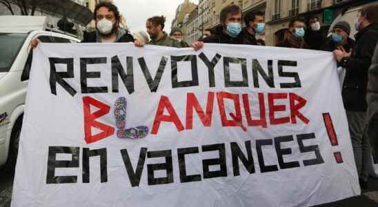demonstration in Paris low mobilization of teachers
