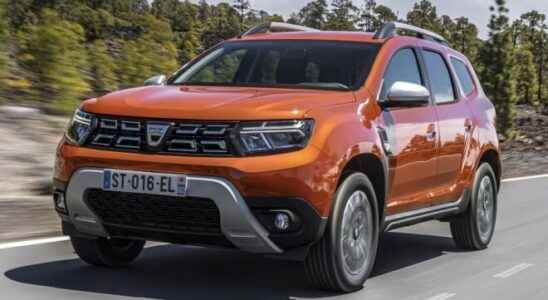 2022 Dacia Duster prices on the regression curve with February