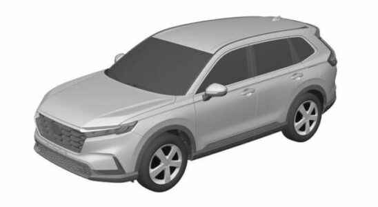 2023 Honda CR V new generation design lines leaked