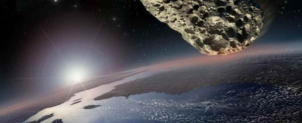 A gigantic meteorite impact would have shaken the Earth for