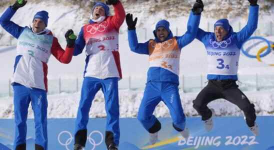 DIRECT Olympics 2022 the mens relay in silver Valieva on