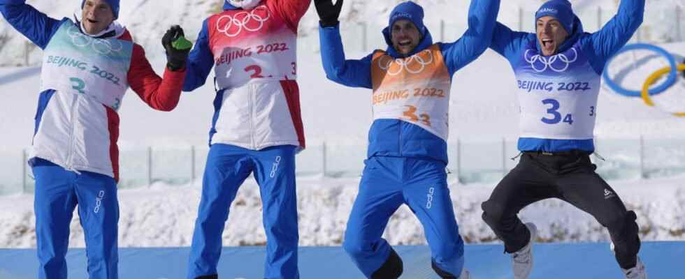 DIRECT Olympics 2022 the mens relay in silver Valieva on
