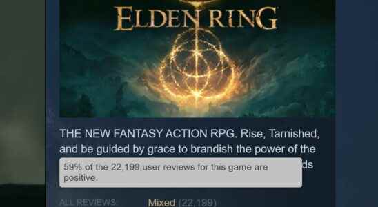 Gamers have mixed feelings according to Elden Ring Steam reviews