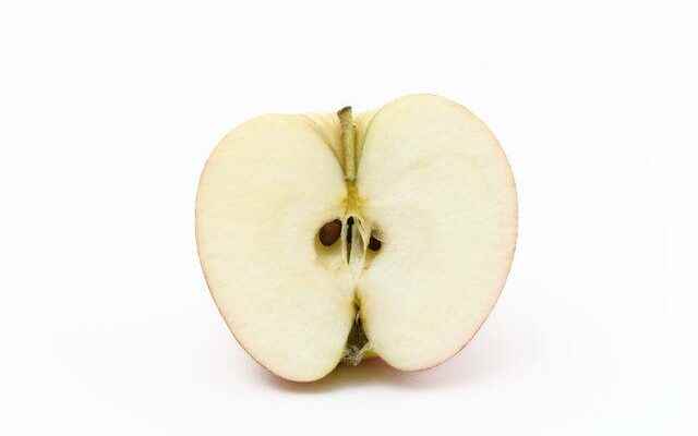 If youre eating the apple this way watch out Cyanide