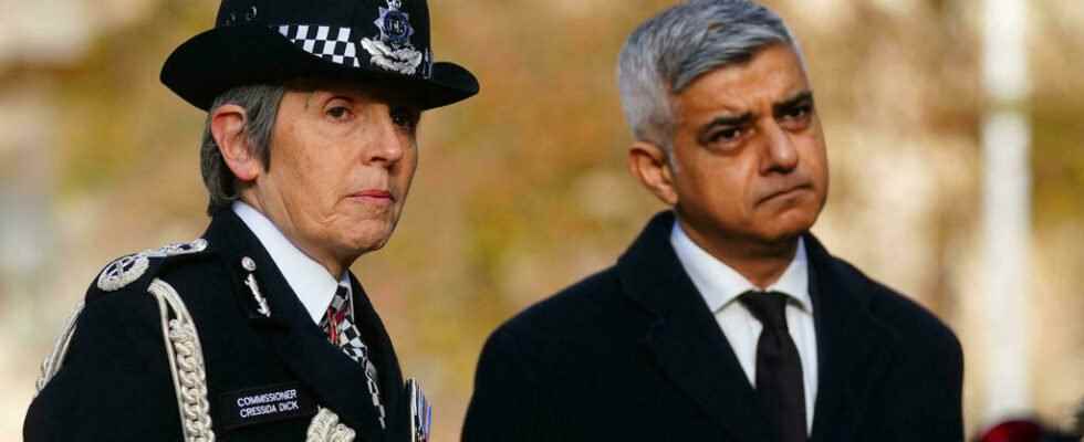 In the UK the boss of the London police resigns