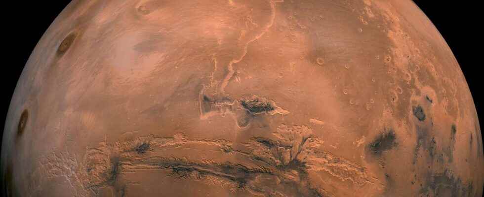 Is the Martian crust different from the Earths crust