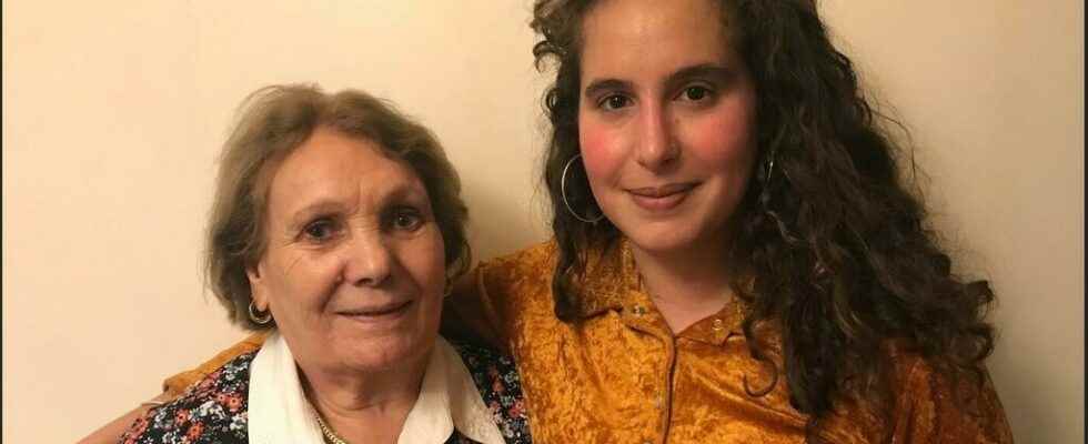 Lina Soualem and her grandmother Aicha