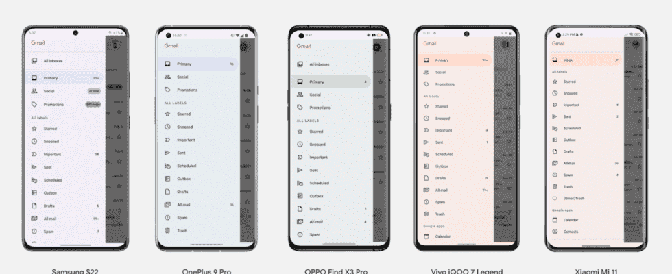 Material You dynamic themes are coming to other smartphones