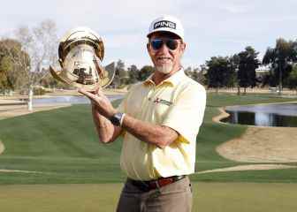 Miguel Angel Jimenez wins again with two holes in one