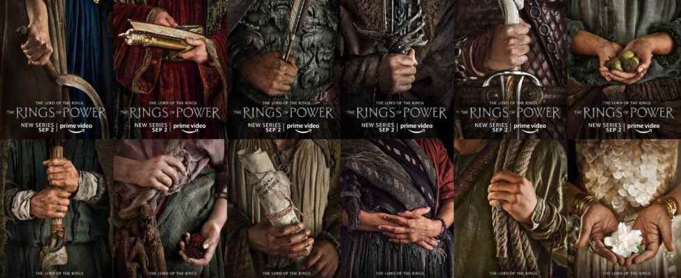 More than 20 posters released for Lord of the Rings