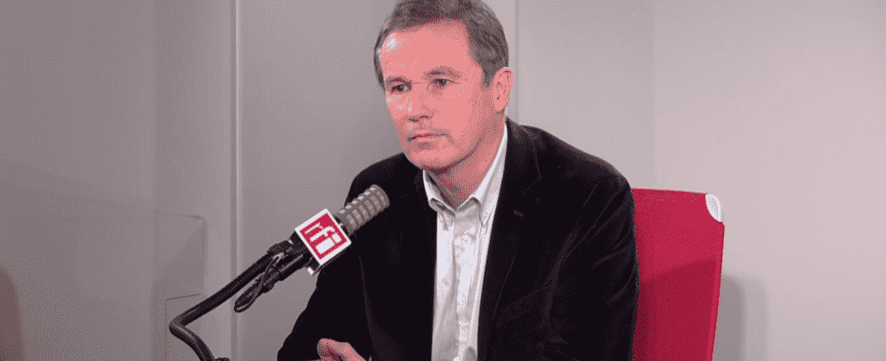 Nicolas Dupont Aignan president of Debout la France candidate for the