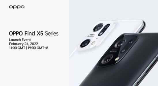 Oppo Find X5 Series will be unveiled on February 24
