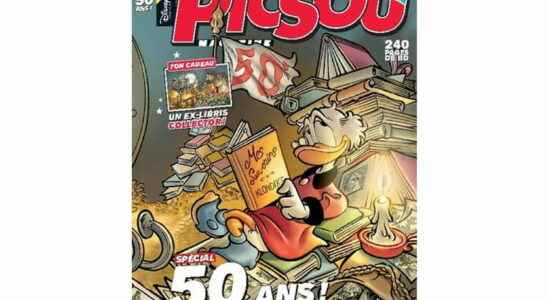 Picsou Magazine is 50 years old how did the duck