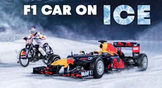 Red Bull takes Max Verstappen to the ice track in