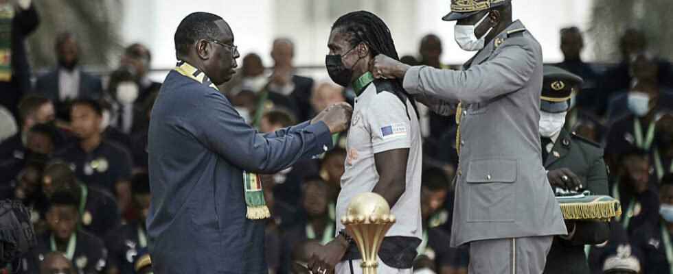 Senegal rewards its CAN champions with decorations money and land