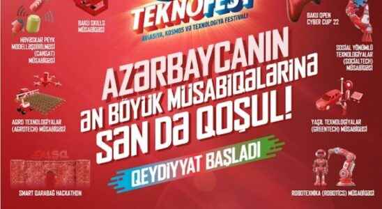 Teknofest will be held in Azerbaijan in May