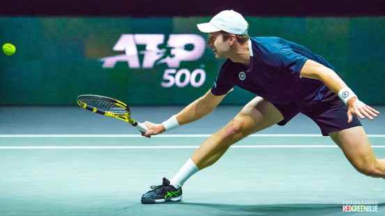 Tennis player Van de Zandschulp misses quarterfinals in Ahoy