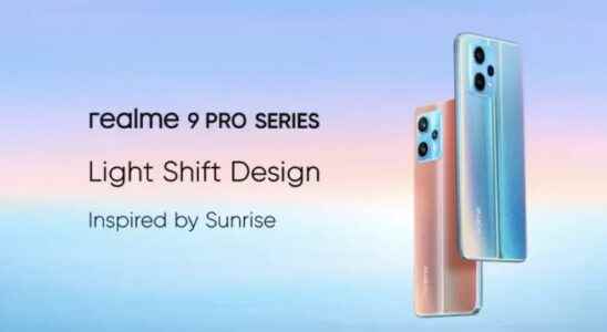 The color options of the Realme 9 Pro series have