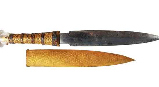 Tutankhamun we know where his extraterrestrial iron dagger was forged