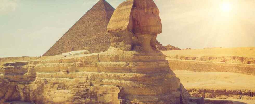 Two colossal sphinxes discovered in Egypt