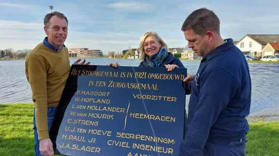 Woerdense plaque turns up 100 years later in Friesland