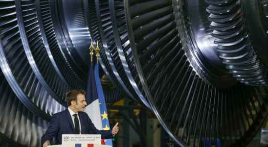 in Belfort Emmanuel Macron announces a vast nuclear recovery plan