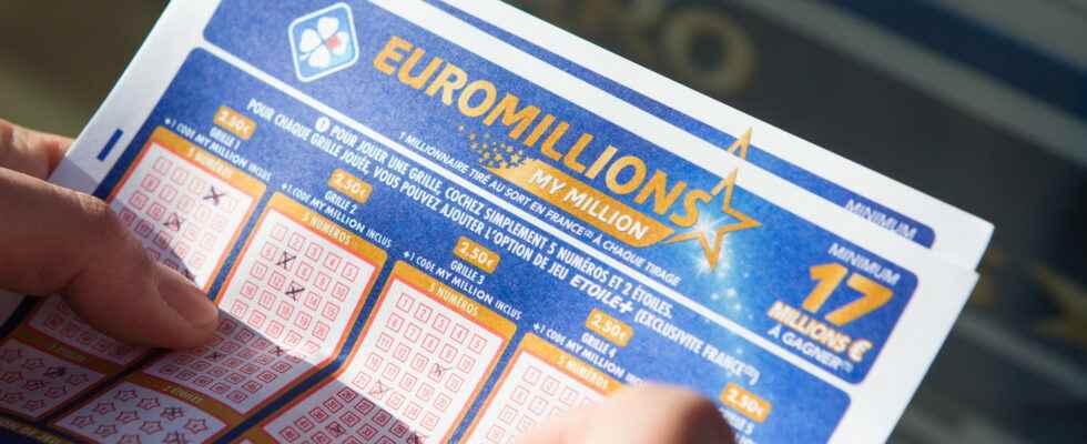 the draw for Tuesday February 22 2022 40 million euros